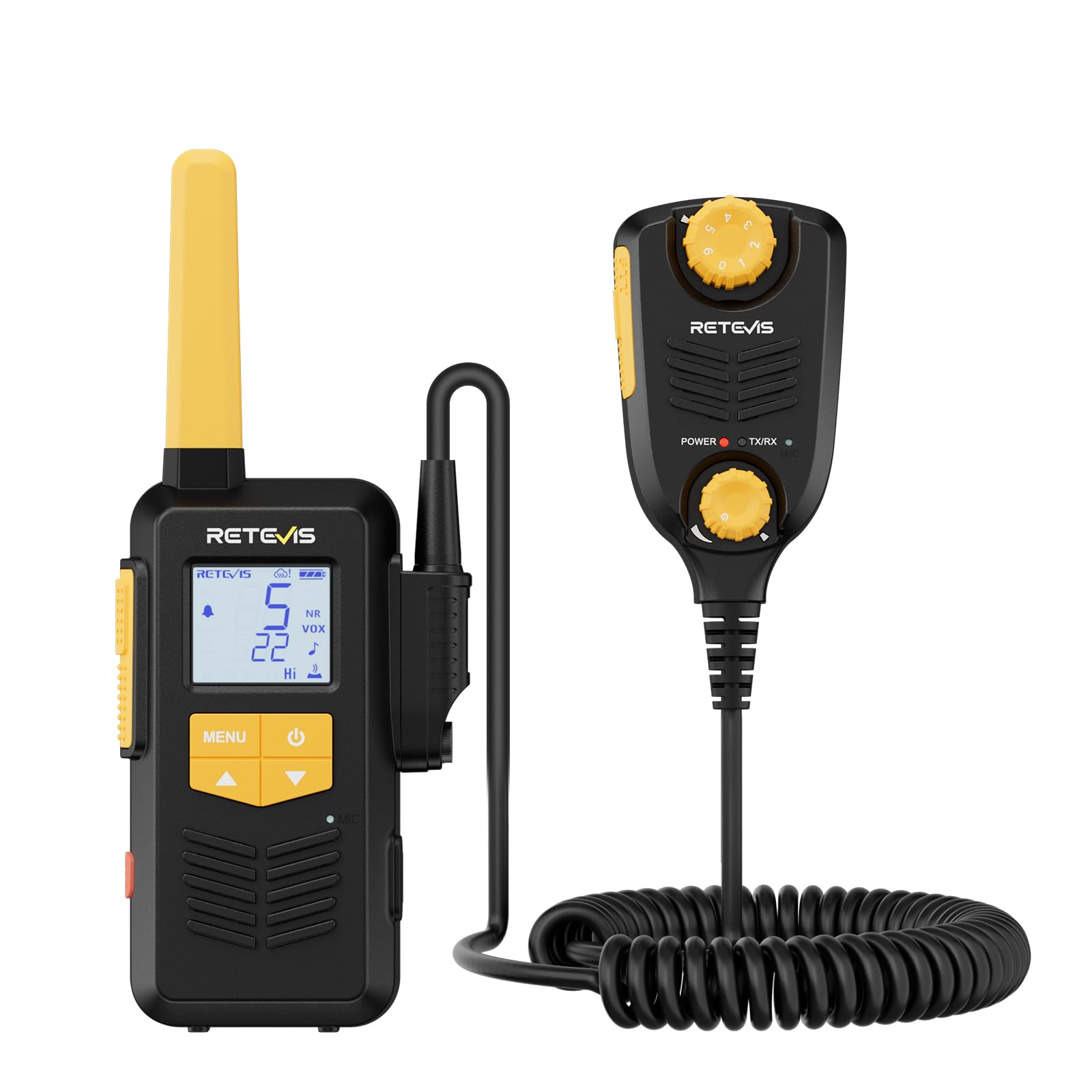 Amazon.com: Retevis EZtalk 2S GMRS Radio, IP67 Walkie Talkies